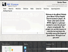 Tablet Screenshot of mtvernononline.com